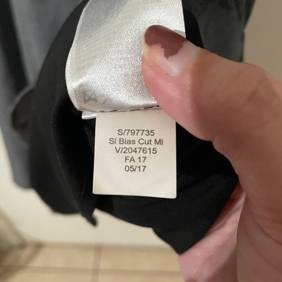 BANANA REPUBLIC Color-blocked Asymmetrical Dress Size 2 Tall - Picture 7 of 8